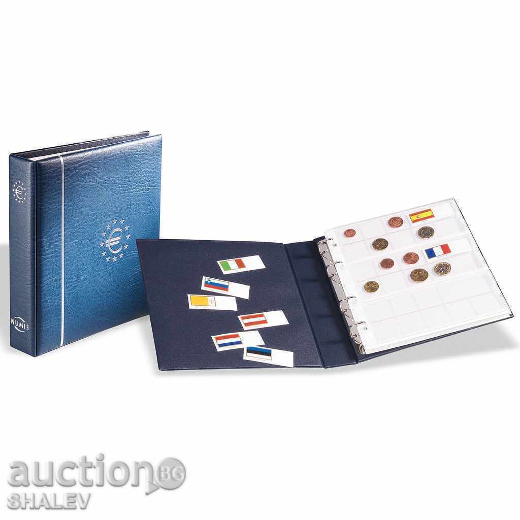 Album "NUMIS" EURO 144 caseta folder - Leuchtturm / 3995.