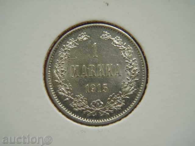 1 Markka 1915 Finland (1) /Finlandia/ - AU/Unc