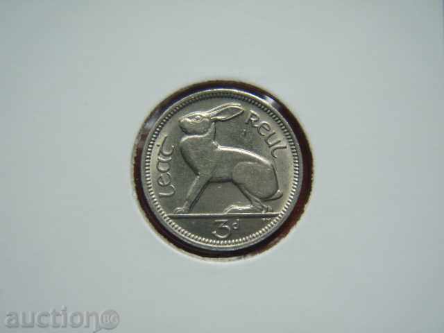 3 Pence 1968 Irlanda - Unc