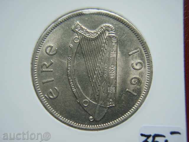 1/2 Crown 1961 Ireland - Unc with price € 12.19 | 23.84 BGN