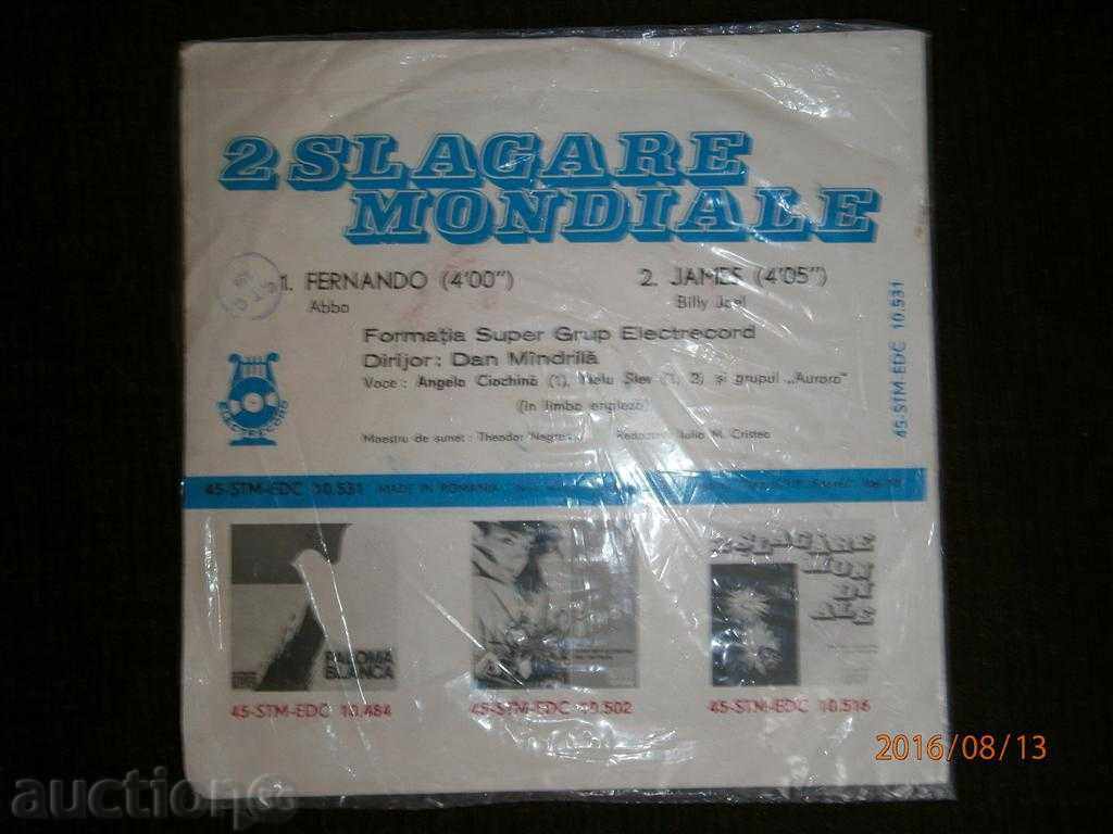 FERNANDO & JAMES - SMALL PLATE - ELECTRECORD - ROMANIA with price 2.45 BGN | € 1.25 FERNANDO & JAMES - SMALL PLATE - ELECTRECORD - ROMANIA with price 2.45 BGN | € 1.25