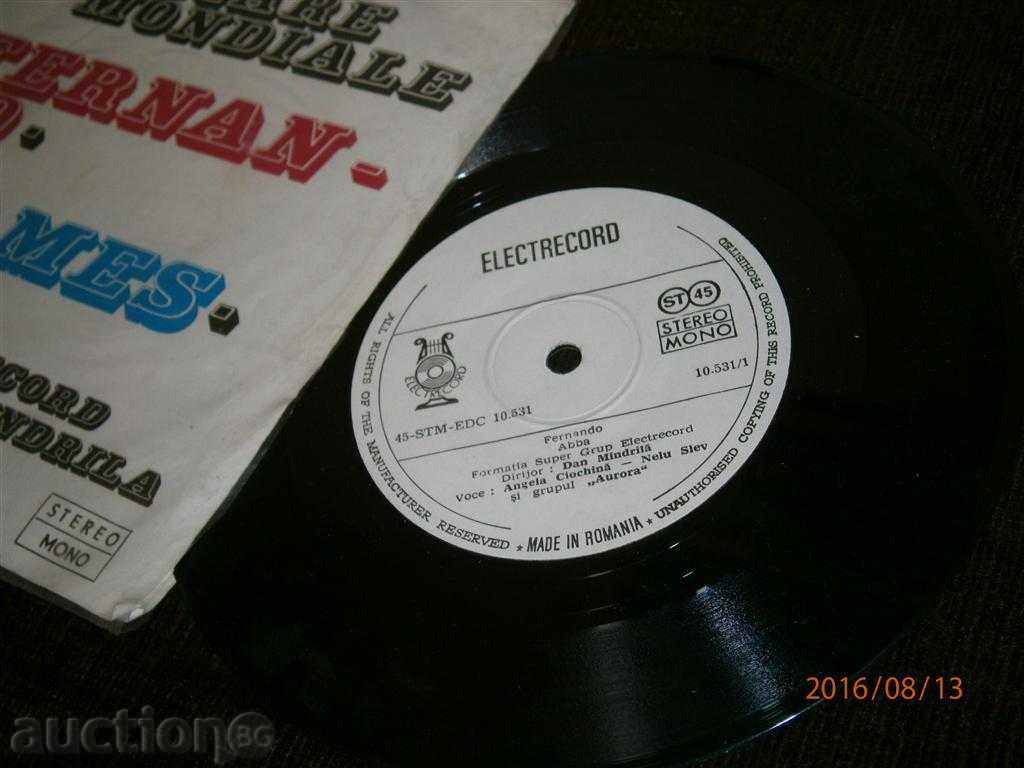 Auction FERNANDO & JAMES - SMALL PLATE - ELECTRECORD - ROMANIA Auction FERNANDO & JAMES - SMALL PLATE - ELECTRECORD - ROMANIA