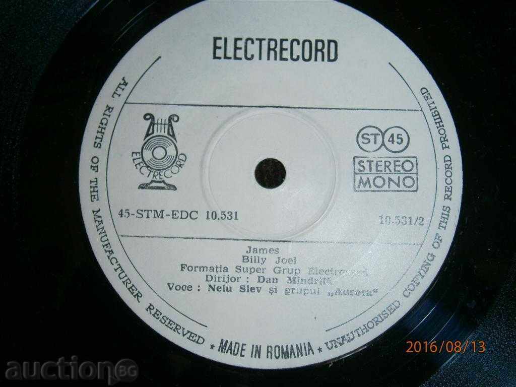 FERNANDO & JAMES - SMALL PLATE - ELECTRECORD - ROMANIA - 5 FERNANDO & JAMES - SMALL PLATE - ELECTRECORD - ROMANIA - 5