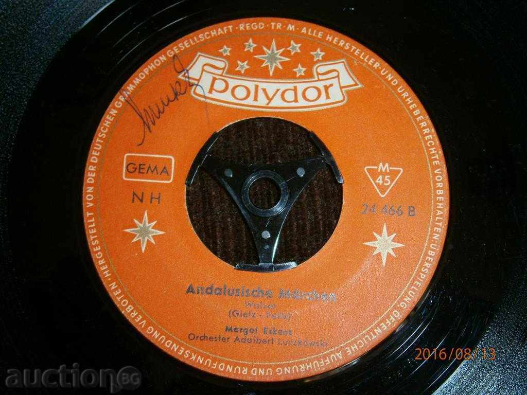 Delivery of ANDALUSISCHE MARCHEN - SMALL PLATE - POLYDOR - 24466 Delivery of ANDALUSISCHE MARCHEN - SMALL PLATE - POLYDOR - 24466