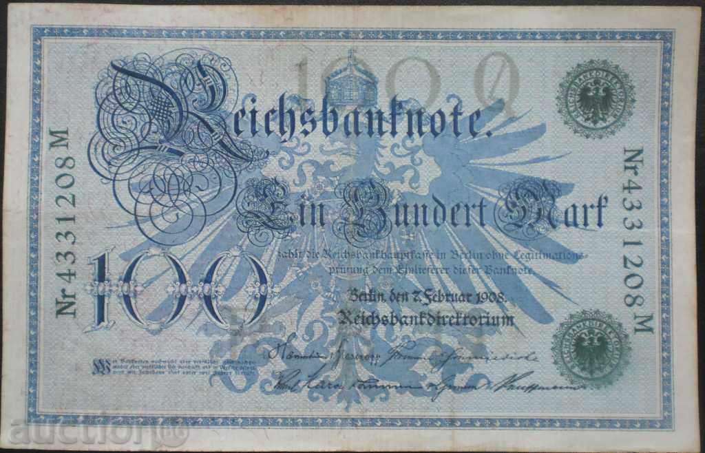 Banknota Germaniya 100 Marki 1900 RR rare cu preț € 5.11 | 9.99 BGN