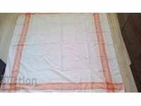 Tablecloth, tablecloth made of 3 hand-woven cotton strips 150/160, fabric