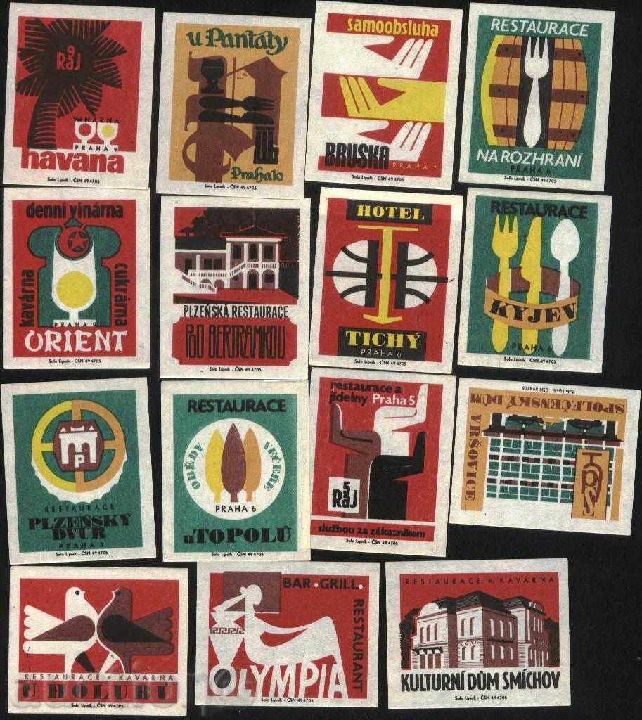 15 match tags Hotels from Czechoslovakia Lot 1113