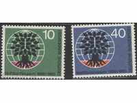 Чисти марки  Дърво 1960  от Германия