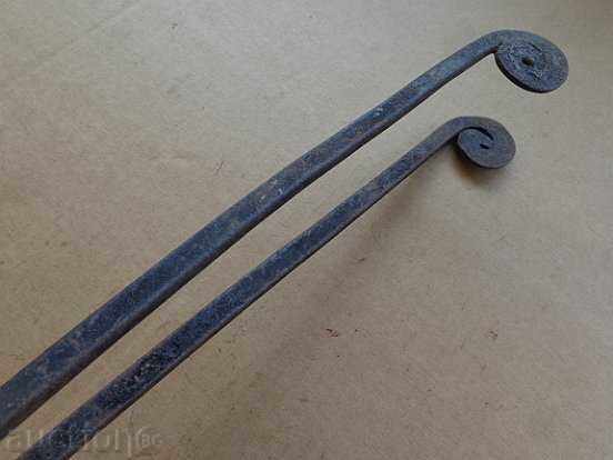 Παλιά λαβίδες, το πόκερ, σφυρήλατο σίδερο - 7 Παλιά λαβίδες, το πόκερ, σφυρήλατο σίδερο - 7