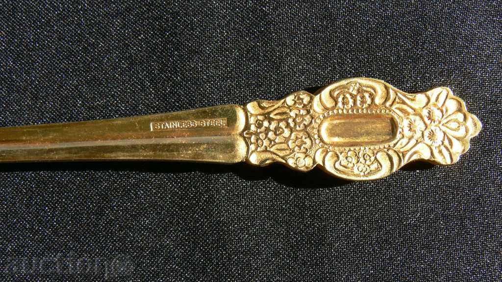 Delivery of Gold plated instruments 1pcs STAINLESS STEEL Delivery of Gold plated instruments 1pcs STAINLESS STEEL