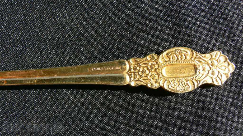 Delivery of Gold plated instruments 1pcs STAINLESS STEEL Delivery of Gold plated instruments 1pcs STAINLESS STEEL