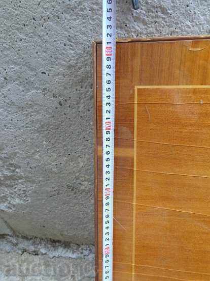 Auction Portrait of Lenin, marquetry with gift inscription 1976 People's Republic of Bulgaria USSR Auction Portrait of Lenin, marquetry with gift inscription 1976 People's Republic of Bulgaria USSR