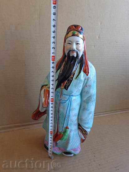 Auction Figure of Chinese Emperor, Porcelain, Statue, beginning of XX century Auction Figure of Chinese Emperor, Porcelain, Statue, beginning of XX century
