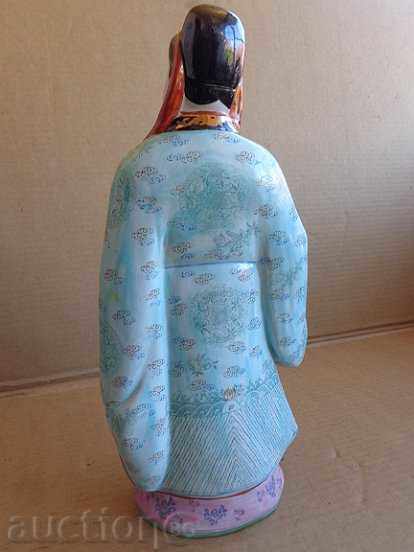 Figure of Chinese Emperor, Porcelain, Statue, beginning of XX century - 7 Figure of Chinese Emperor, Porcelain, Statue, beginning of XX century - 7