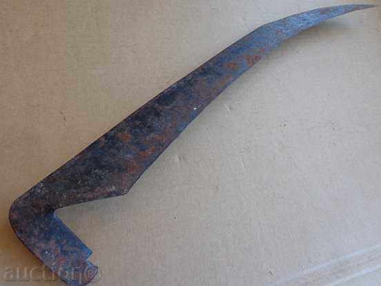 Old hand-forged mowing hair, wrought iron - 6 Old hand-forged mowing hair, wrought iron - 6