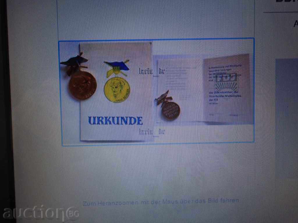 GERMAN MEDALS, 2 pcs. - 7