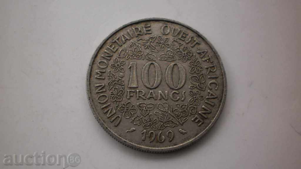 Източна Африка 100 Франка 1969 Франция
