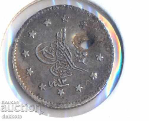 Turkey kurush 1255/12 = 1850, rare with price 8.00 BGN | € 4.09 Turkey kurush 1255/12 = 1850, rare with price 8.00 BGN | € 4.09