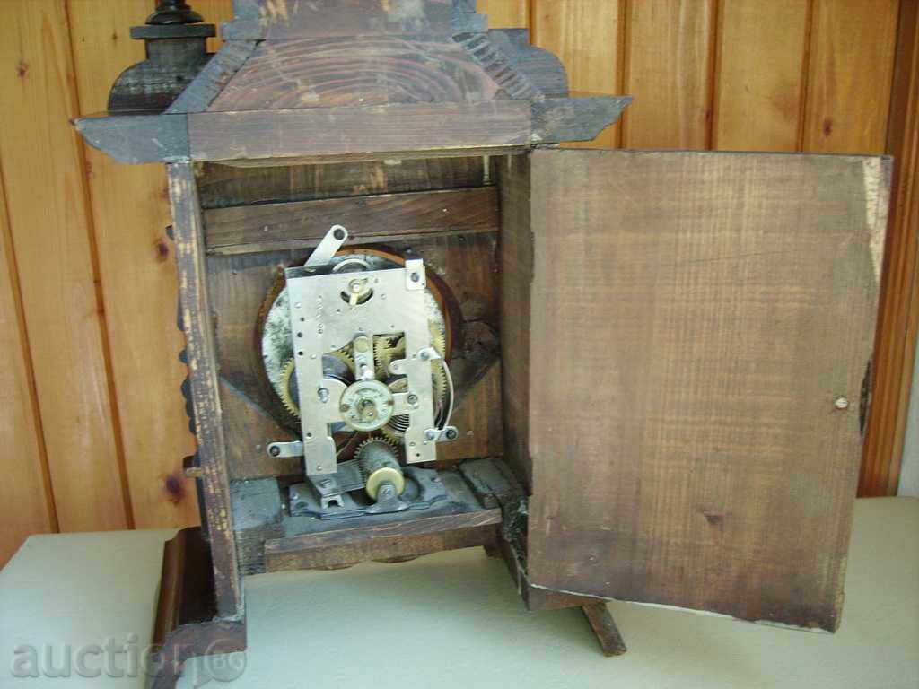 Beautiful old-time clock-junghans with latern - 7 Beautiful old-time clock-junghans with latern - 7