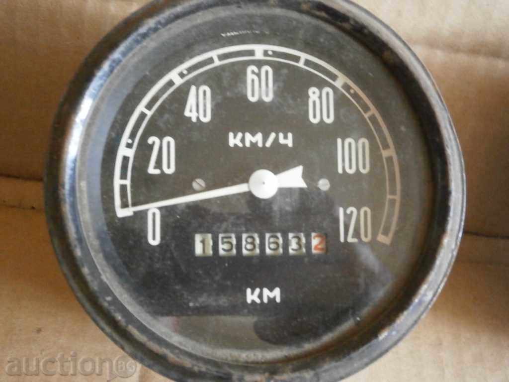 Auction mileage and air pressure gauge retro vintage Auction mileage and air pressure gauge retro vintage