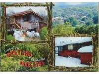 Post card - village of Brashlyan to Malko Tarnovo after 2000