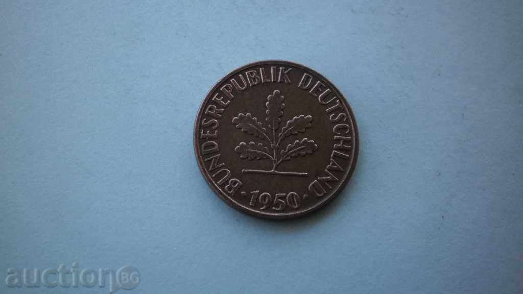 1 Pfennig 1950 G Germania cu preț € 1.53 | 2.99 BGN