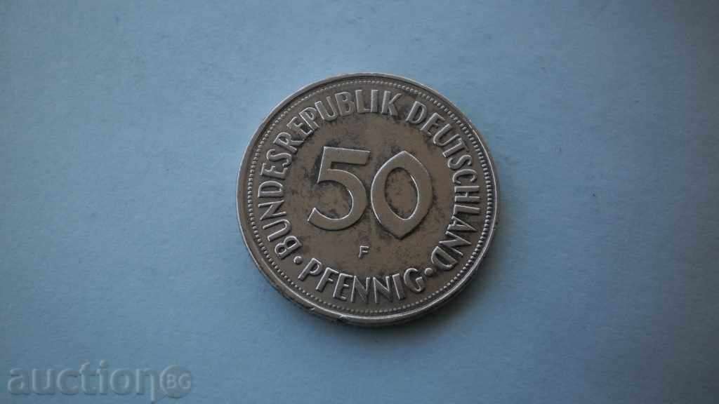 50 Пфенигa  1971  F  Германия