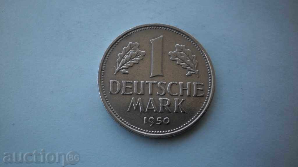 1 Mark 1950 D Γερμανία