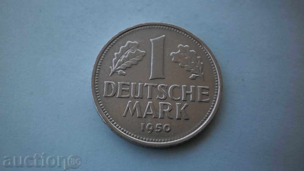 1  Марка  1950  G  Германия