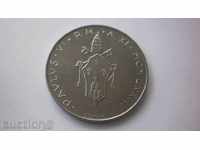 Ватикана 100 Лирети 1973 Рядка Монета