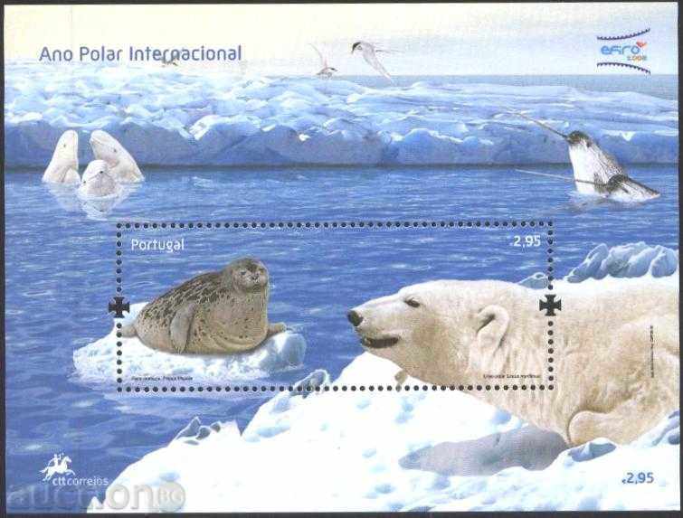Clean Block Polar Year, Fauna 2008 from Portugal