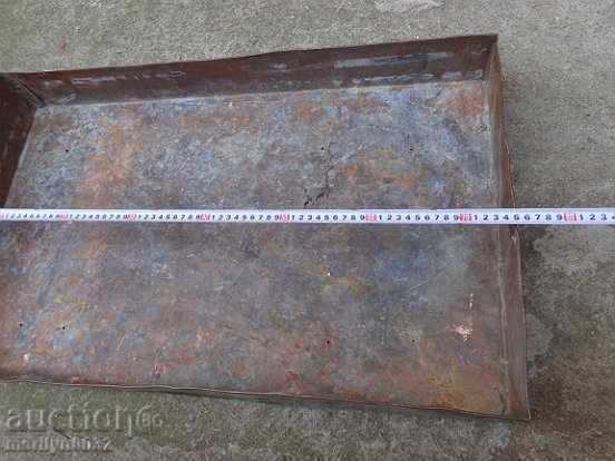 Baked tray, roast lamb tray, baking cup copper pot with price 75.00 BGN | € 38.35