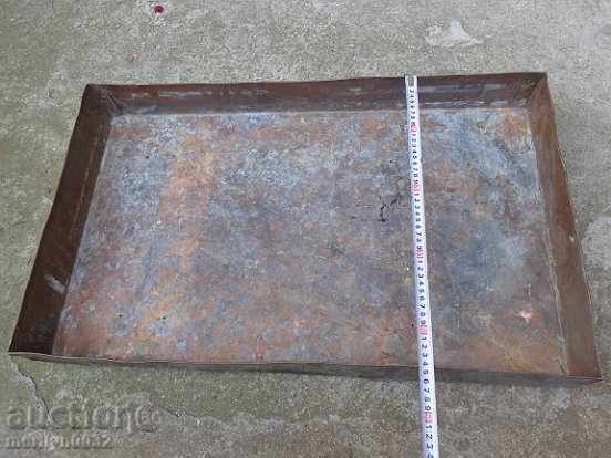 Baked tray, roast lamb tray, baking cup copper pot - 6