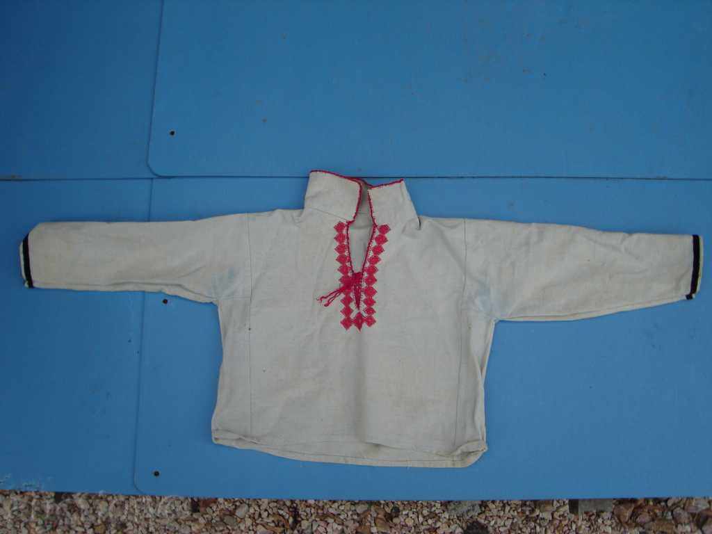 AUTHENTIC MEN'S SHIRT NOSIA BRODERIA BROWN with price 50.00 BGN | € 25.56