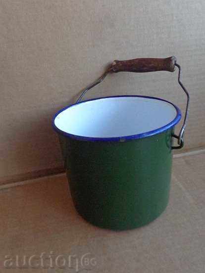 Εμαγιέ τσαγιέρα σοσιαλιστικής εποχής, εμαγιέ δοχείο, λεκάνη - 6 Εμαγιέ τσαγιέρα σοσιαλιστικής εποχής, εμαγιέ δοχείο, λεκάνη - 6