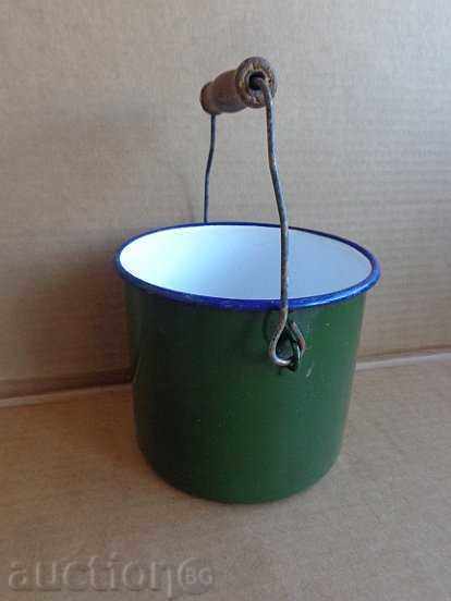 Εμαγιέ τσαγιέρα σοσιαλιστικής εποχής, εμαγιέ δοχείο, λεκάνη Εμαγιέ τσαγιέρα σοσιαλιστικής εποχής, εμαγιέ δοχείο, λεκάνη