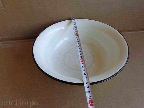 Enameled bowl of juice, enameled bowl, basin - 5