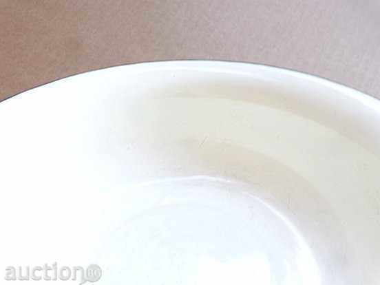 Enameled bowl of juice, enameled bowl, basin - 6