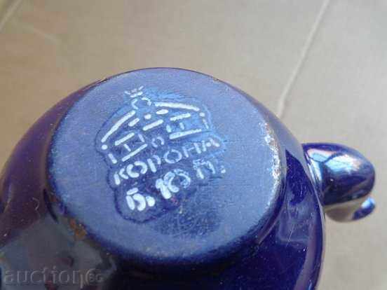 Enamel Teapot Kingdom Bulgaria court with enamel service - 5 Enamel Teapot Kingdom Bulgaria court with enamel service - 5