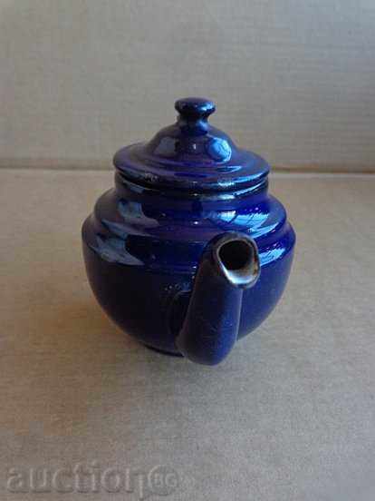 Enamel Teapot Kingdom Bulgaria court with enamel service - 6 Enamel Teapot Kingdom Bulgaria court with enamel service - 6