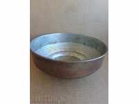 Copper bowl, copper bowl, bowl, pan baker
