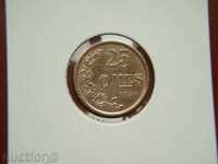 25 Centimes 1946 Luxemburg (Luxemburg) - XF