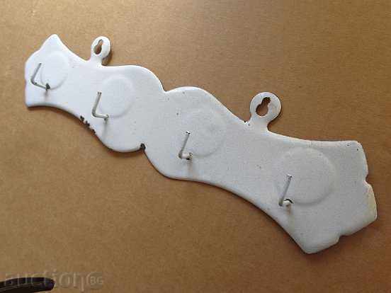 Auction Enamelled hanger from the socialist era, enamel Auction Enamelled hanger from the socialist era, enamel