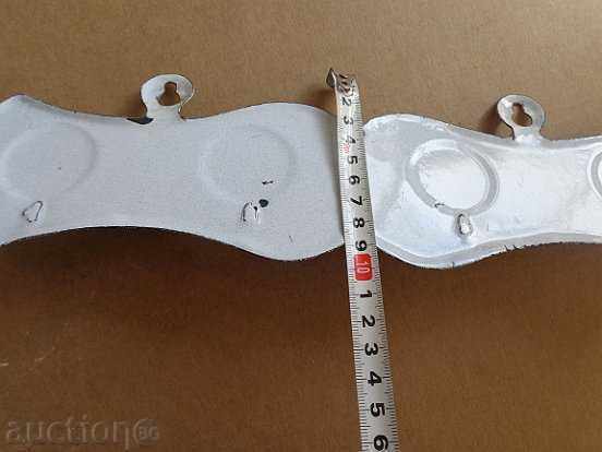 Delivery of Enamelled hanger from the socialist era, enamel Delivery of Enamelled hanger from the socialist era, enamel