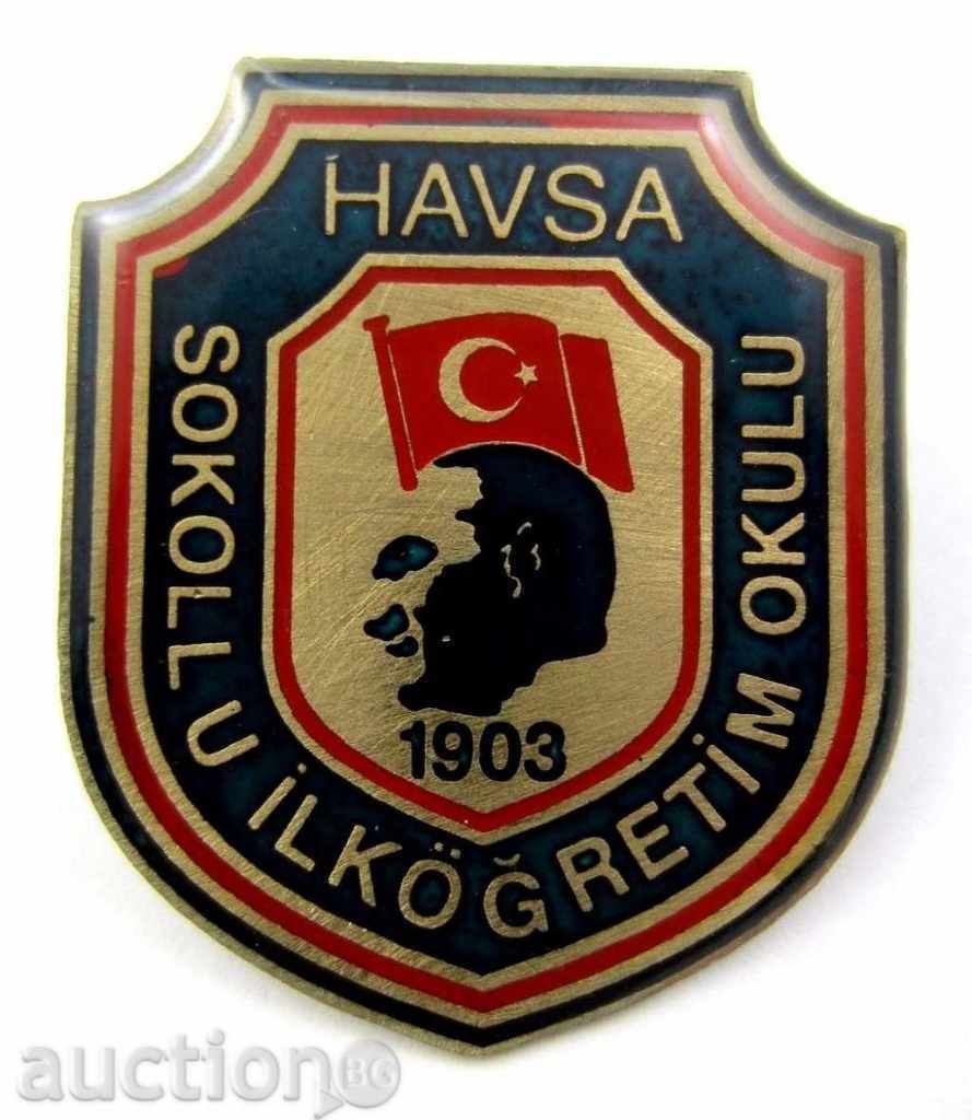 Delivery of ATATÜRK SCHOOL-TURKEY-EDRIN-RARE MARK Delivery of ATATÜRK SCHOOL-TURKEY-EDRIN-RARE MARK