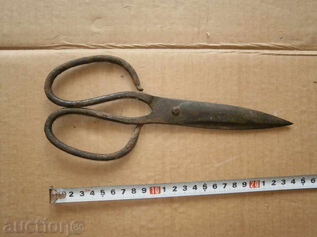 old forged scissors - 6 old forged scissors - 6