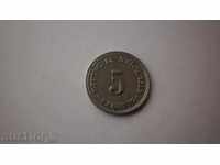 5 Pfennig 1912 A Germany