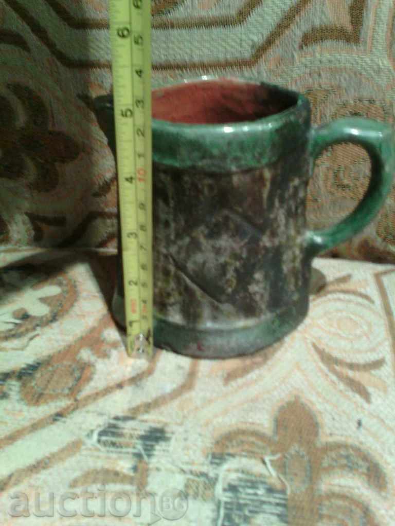 old ceramic jug
