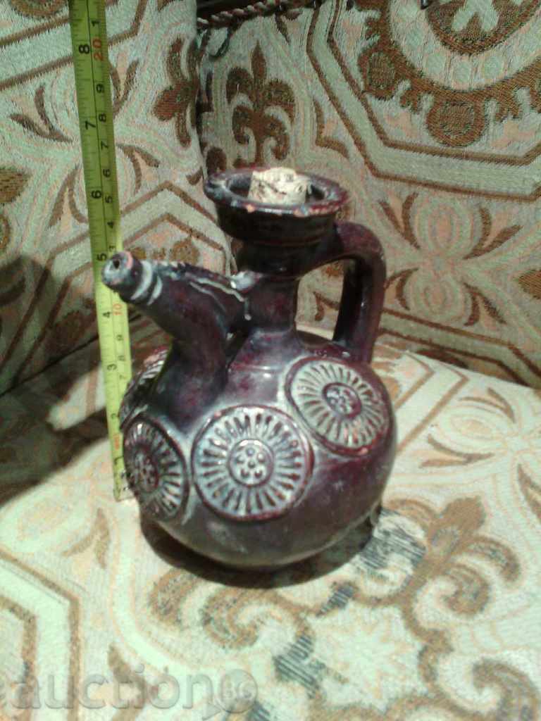 An old ceramic vessel
