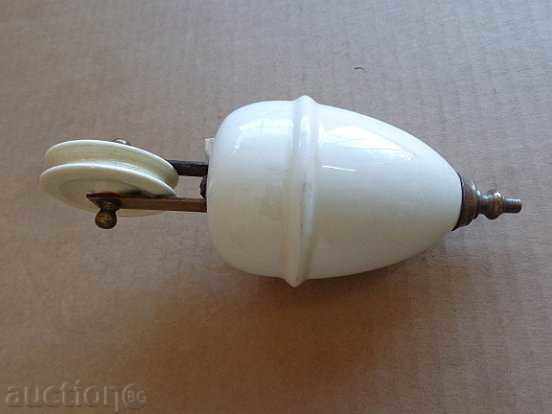 Porcelain weight from an old el. Chandelier with price 52.00 BGN | € 26.59 Porcelain weight from an old el. Chandelier with price 52.00 BGN | € 26.59